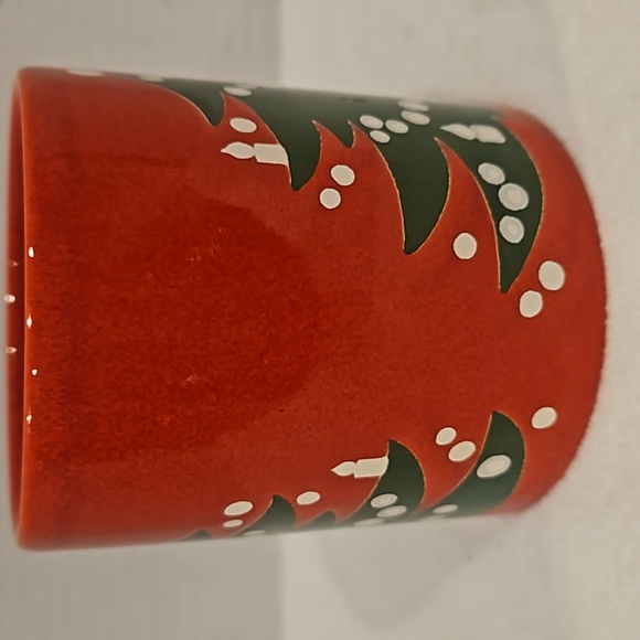 Waechtersbach Holiday Red Christmas Tree Discontinued Coffee Tea Mug - Picture 4 of 6